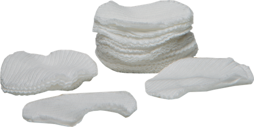 CVA AC1455C Cleaning Patches  2" Cotton 500 Per Pkg