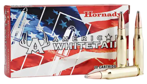 Hornady 8090 American Whitetail  308Win 150gr InterLock Spire Point 20 Per Box/10 Case