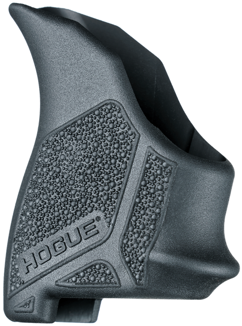 Hogue 18120 HandAll Beavertail Grip Sleeve made of Rubber with Textured Black Finish for Ruger LCP II