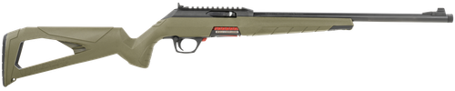 Winchester Repeating Arms 521140102 Wildcat  22 LR 10+1 18", Matte Black Barrel/Rec, Skeletonized OD Green Stock, Ghost Ring Sight, Suppressor Ready