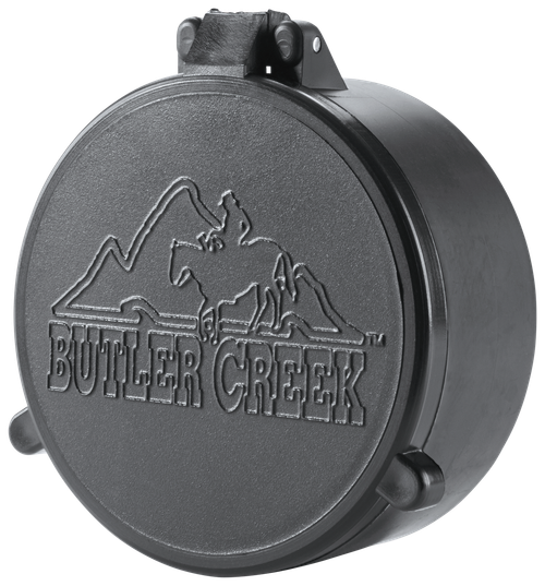 Butler Creek 30025 Flip-Open Objective Scope Cover 30mm Obj. Size 02A Black Polymer
