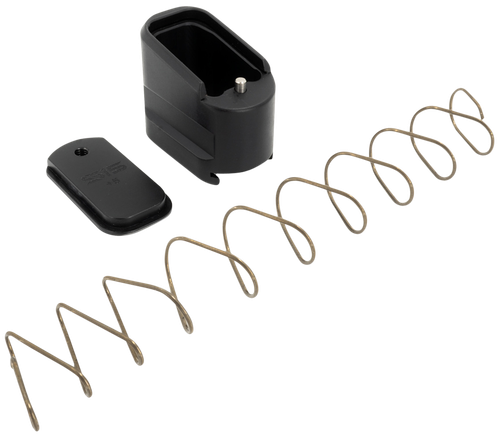 Shield Arms SAS15ME5BLK Magazine Extension  5rd Compatible w/ Shield Arms S15 Magazine, Black Anodized Aluminum