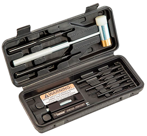 Wheeler 952636 AR15 Hammer & Roll Pin Punch Set Black Steel AR Platform Firearm