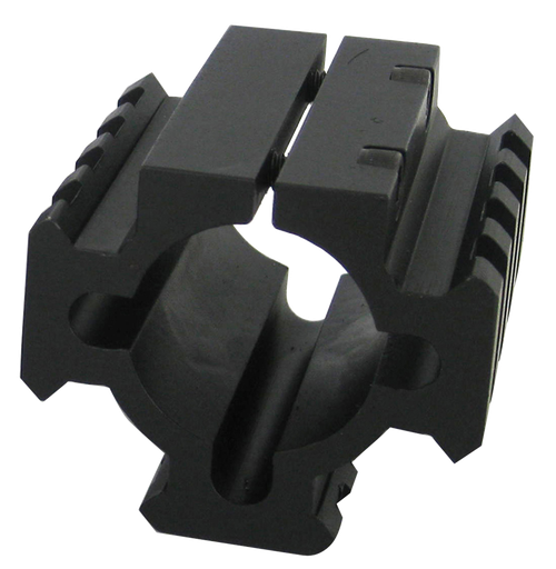 TacStar 1081100 Shotgun Rail Mount Black 1.80" Long