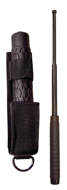 PSP NS21R Expandable  21" Steel Black Rubber Handle Includes Sheath