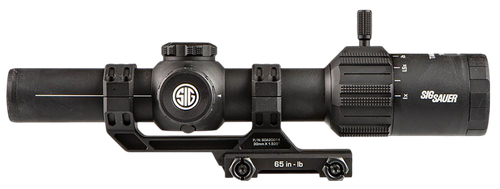 Sig Sauer Electro-Optics SOTM61002 Tango-MSR LPVO Black 1-6x24mm 30mm Tube Illuminated BDC6 Reticle