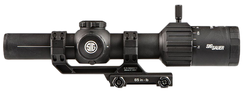Sig Sauer Electro-Optics SOTM61002 Tango-MSR LPVO Black 1-6x24mm 30mm Tube Illuminated BDC6 Reticle