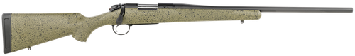 Bergara Rifles B14S102C B-14 Hunter 6.5 Creedmoor 3+1 22" Graphite Black Cerakote Barrel, SoftTouch Speckled Green Fixed American Style Stock