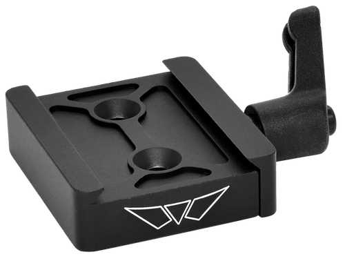 Warne 7955M ARCA Rail Adapter Skyline Black Anodized Steel