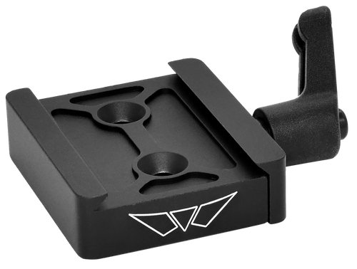 Warne 7955M ARCA Rail Adapter Skyline Black Anodized Steel