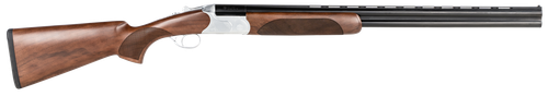 CZ-USA 06471 Redhead Premier 12 Gauge 3" 2rd 28" Gloss Black Chrome Barrel, Silver Satin Chrome Metal Finish, Turkish Walnut Stock Includes 5 Chokes