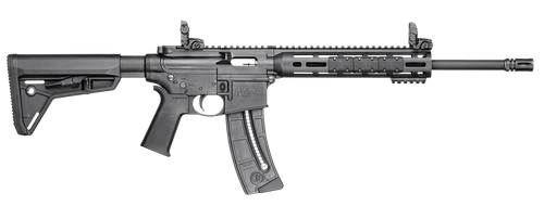 Smith & Wesson 10213 M&P15-22 Sport 22 LR Caliber with 25+1 Capacity, 16.50" Barrel, Matte Black Metal Finish & Adjustable Magpul MOE SL Black Stock Right Hand