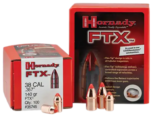 Hornady 50102 FTX  50 Cal .500 300 gr Flex Tip eXpanding 50 Per Box/ 25 Case