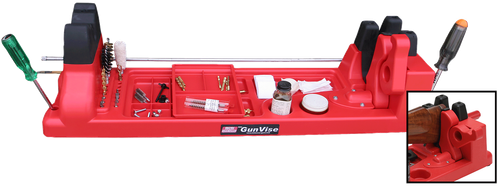MTM Case-Gard GV30 Gun Vise  Red Plastic Rifle/Shotgun