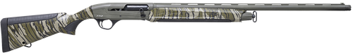 Pointer REXPFT12CAMO Field Tek FT12 Full Size 12 Gauge Semi-Auto 3" 5+1 28" OD Green Cerakote Vent Rib Barrel, OD Green Cerakote Aluminum Receiver, Fixed Mossy Oak Bottomland Synthetic Stock