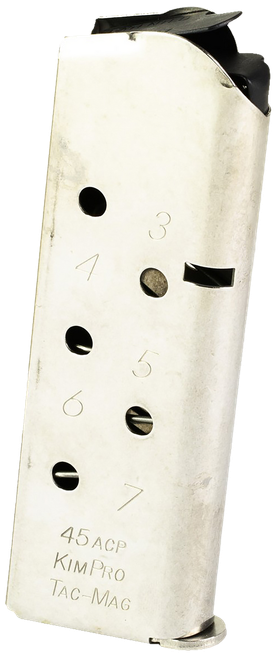 Kimber Mfg.,inc 1100813A Tac-Mag  7rd Compact 45 ACP Stainless Steel