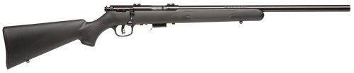Savage Arms 96700 93R17 FV 17 HMR Caliber with 5+1 Capacity, 21" Heavy Barrel, Matte Blued Metal Finish, Matte Black Synthetic Stock & AccuTrigger Right Hand (Full Size)