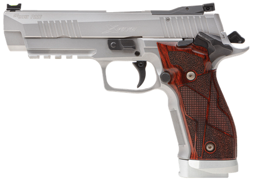 Sig Sauer 226X59CLASSIC P226 X-Five Classic 9mm Luger 20+1 5" SS w/Picatinny Rail & Beavertail Serrated SS/Optic Cut Slide Hogue Cocobolo Grip