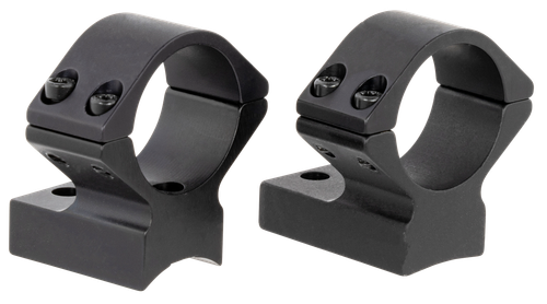 Talley 930706 Scope Mount/Ring Combo  Black Anodized Aluminum 1" Tube Weatherby Mark V Low Rings Non-Magnum Action 0 MOA
