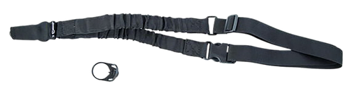 Caldwell 156215 Single Point Tactical Sling Black Nylon Adjustable Bungee AR Platform