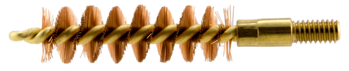 Pro-Shot 9P Bore Brush  9mm Pistol #8-32 Thread Bronze Bristles Brass Core