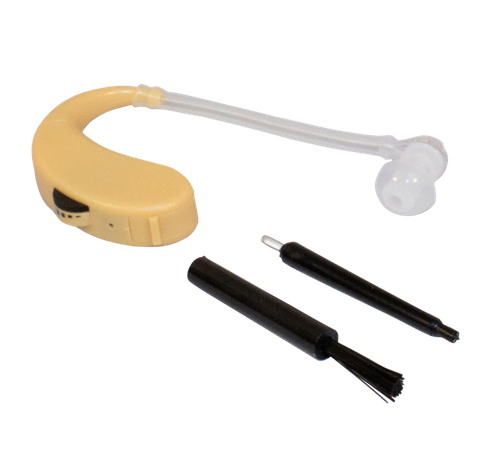 Walker's GWPUE1001 Ultra Ear BTE Hearing Enhancer Plastic 105 dB Behind the Ear Natural