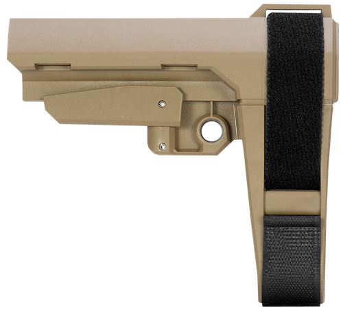 SB Tactical SBA3X02SB SBA3 X Flat Dark Earth Adjustable Synthetic AR-Platform