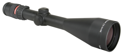 Trijicon 200035 AccuPoint  Black Hardcoat Anodized 2.5-10x56mm 30mm Tube Illuminated Red Triangle Post Reticle
