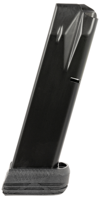 Mec-Gar MGPB9220DPS Beretta 20rd Extended 9mm Luger, Fits Beretta 92FS/M9/92G/92X Black Carbon Steel