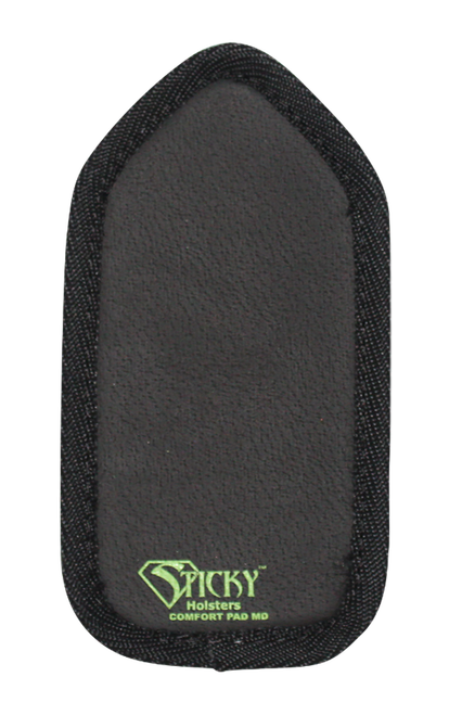 Sticky Holsters COMFORTPADMD Comfort Pad Holster Cushion IWB Size Medium Black Foam Hook & Loop Ambidextrous