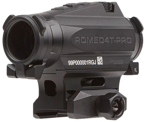 Sig Sauer Electro-Optics SOR44101 Romeo4T Pro Black 1 x 20 mm 2 MOA Red Quad Ballistic Dot/65 MOA Circle