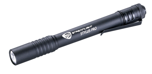 Streamlight 66118 Stylus Pro PenLight  Black Anodized 100 Lumens White  C4 LED