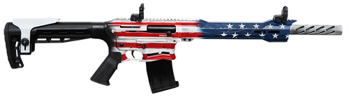 Citadel CBOSS2512USA Boss-25  12 Gauge 3" 18.75" 5+1 American Flag Cerakote Rec/Barrel Black Fixed Adjustable Comb Stock Right Hand