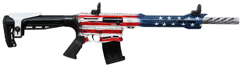 Citadel CBOSS2512USA Boss-25  12 Gauge 3" 18.75" 5+1 American Flag Cerakote Rec/Barrel Black Fixed Adjustable Comb Stock Right Hand