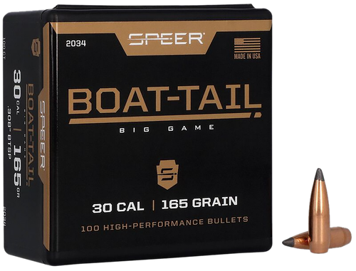 Speer 2034 Boat-Tail  .308 165 gr Spitzer Boat Tail Soft Point