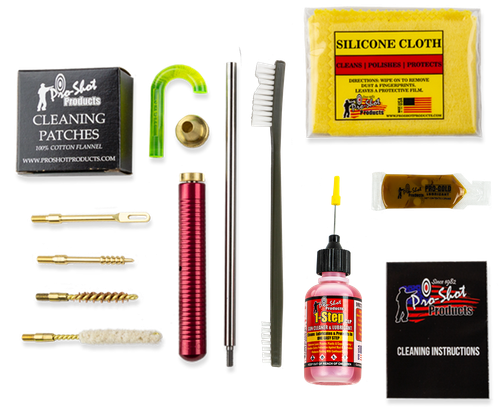 Pro-Shot R22KIT Classic Box Kit .22 Cal Rifle/Yellow Plastic Case