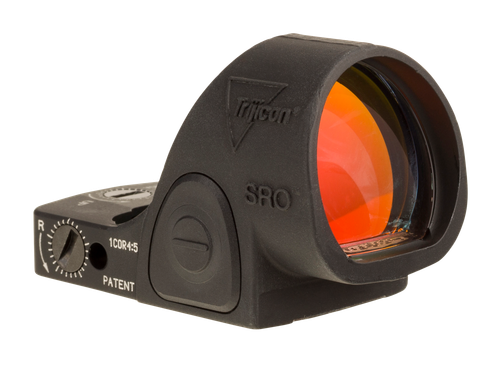 Trijicon 2500003 SRO  Matte Black 1 x 0.98" x 0.89" 5 MOA Red Dot