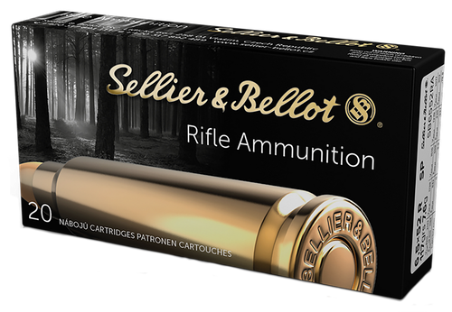 Sellier & Bellot SB6552RA Rifle  6.5x52mmR 117gr Soft Point 20 Per Box/25 Case