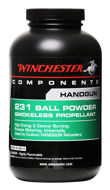Winchester Powder 2311 Ball Powder 231 Handgun Multi-Caliber 1 lb