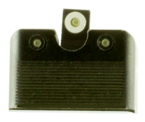 TruGlo TG231MP2W Tritium Pro  Black | Green Tritium White Outline Front Sight Green Tritium Rear Sight