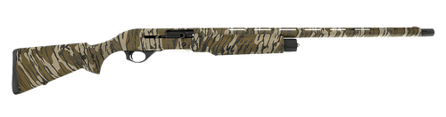 Spandau Arms 21000192 S2  Full Size 12 Gauge Semi-Auto 3" 3- 2.75" Shells 28" Overall Mossy Oak Bottomland Vent Rib Barrel, Drilled & Tapped Receiver & Fixed Synthetic Stock, Benelli Choke Tube System