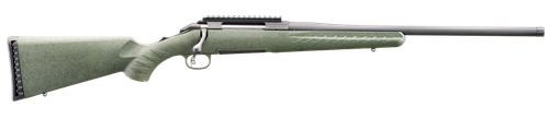 Glenfield 52002 Model A  Full Size 30-06 Springfield 4+1 20" Matte Black Threaded Barrel, Matte Black Alloy Steel Receiver w/Picatinny Rail, Moss Green Splatter Fixed Synthetic Stock, Thread Protector