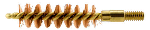Pro-Shot 38P Bore Brush  .38/ .357/ .380/ 9mm Cal Pistol #8-32 Thread Bronze Bristles Brass Core