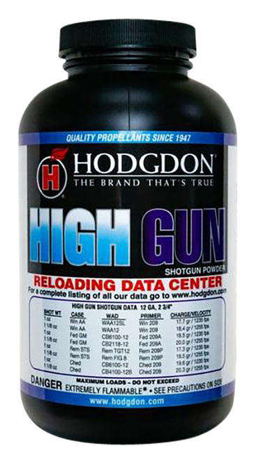 Hodgdon HG1 High Gun Powder Pistol/Shotgun 12 Gauge Gauge 1 lb