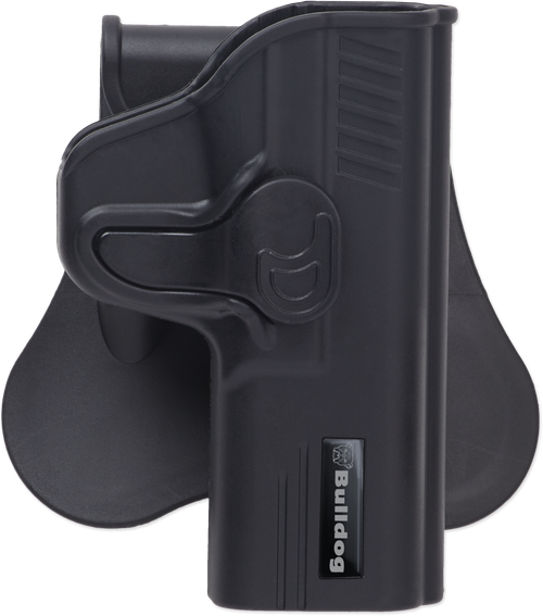 Bulldog RRLC9 Rapid Release  OWB Black Polymer Paddle Fits Ruger LC9 Right Hand