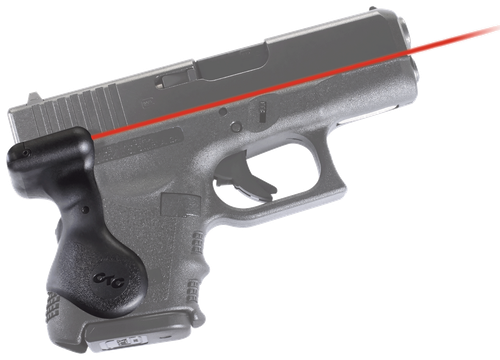 Crimson Trace 011340 Lasergrips  Compatible w/Glock Gen3 26/27/28/33/39 Red Laser Black Polymer