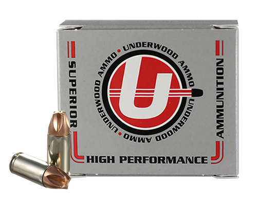 Underwood Ammo 816 Xtreme Defense  9mmLuger+P 90gr Solid Monolithic 20 Per Box/10 Case