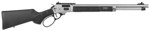 Smith & Wesson 13813 1854  357 Mag 10+1 19.25" Stainless Threaded Barrel, Picatinny Rail Stainless Steel Receiver, M-LOK Forend, Fixed w/Textured Grip Panels Black Synthetic Stock