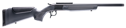 CVA CR4445 Scout  444 Marlin 1rd 22" Blued Threaded Barrel, Blued Picatinny Rail Receiver, Stealth Gray Fixed Synthetic Stock