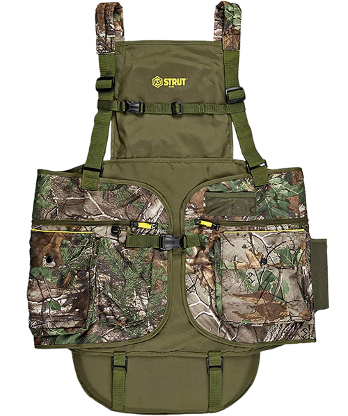 Hunters Specialties HSSTR1001721 Turkey Vest Edge Large/X Large Mossy Oak Obsession Cotton/Mesh